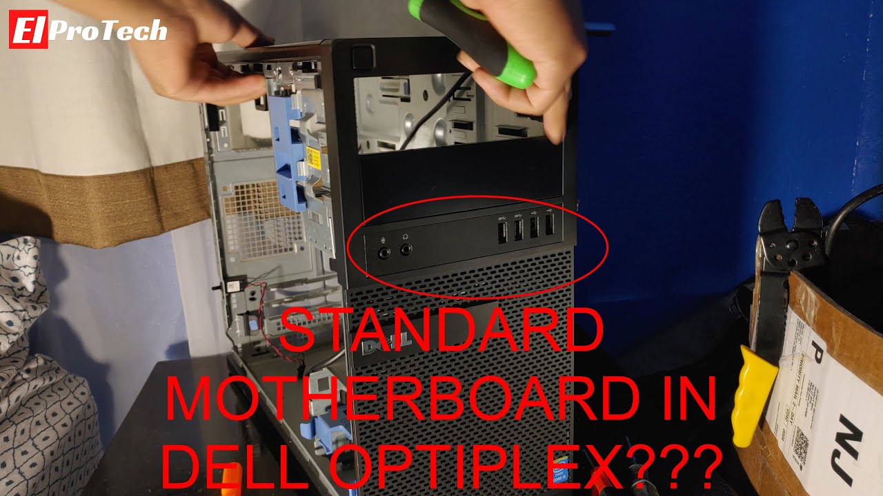 Dell Optiplex: сделайте переднюю панель стандартной для использования с любой материнской платой