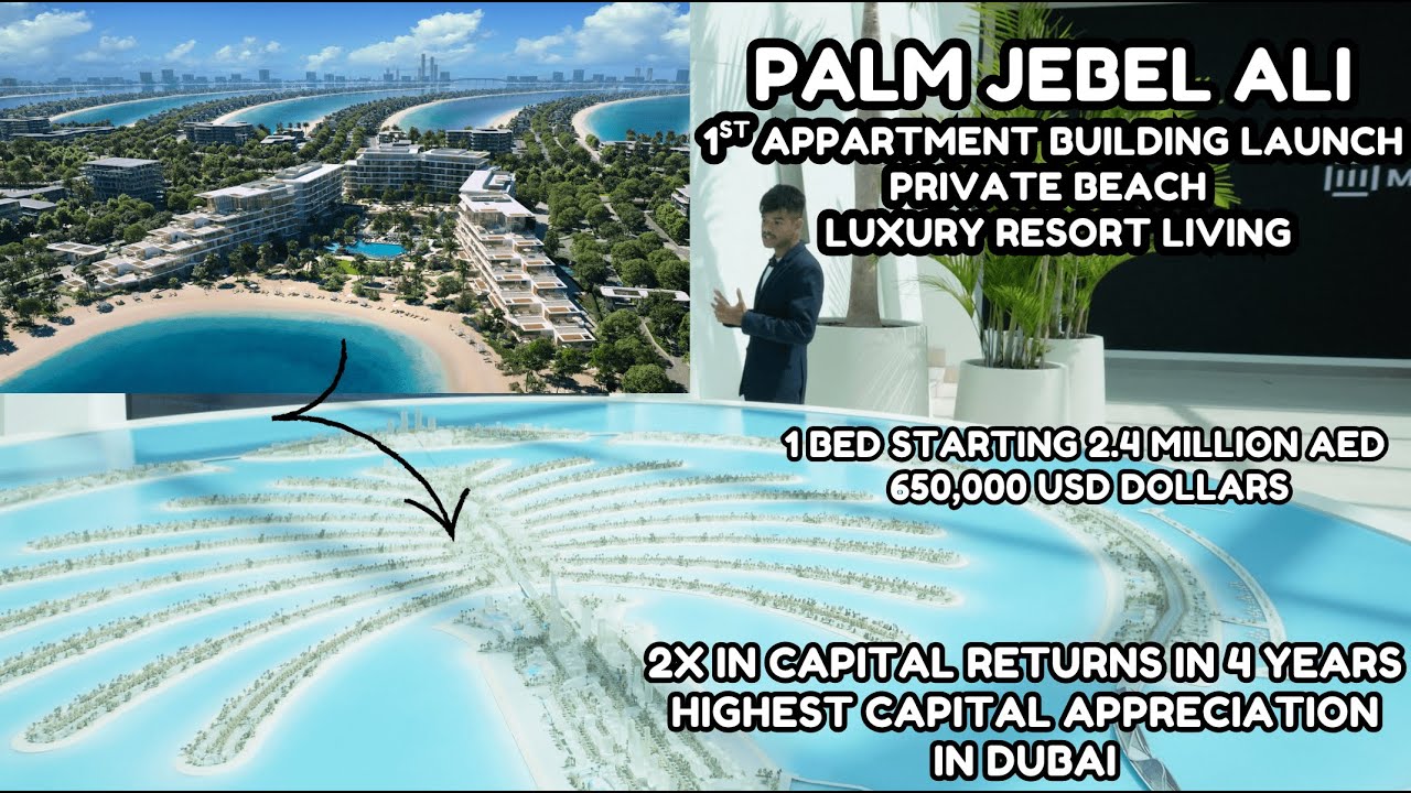 Palm Jebel Ali’s First Luxury Apartments at Half the Price of Palm Jumeirah Dubai: Palm Central
