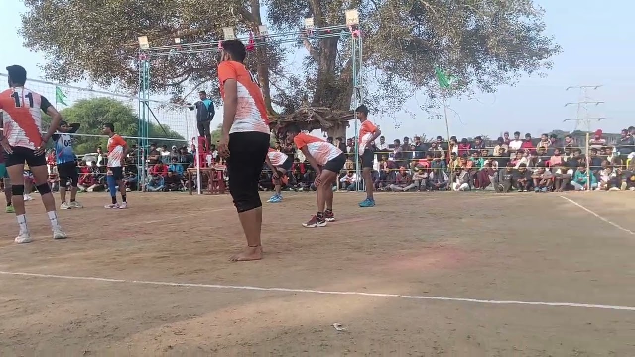 #volleyball#tiyara#vs#sarsvah#set2(tiyara)🏐☠️💫...