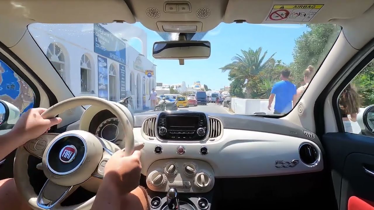Pov Drive Fiat 500c Convertible