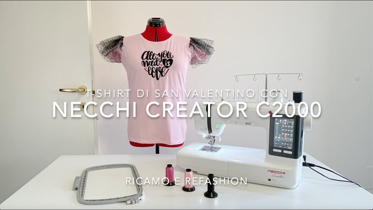 T-SHIRT di San Valentino - Ricamo e Refashion
