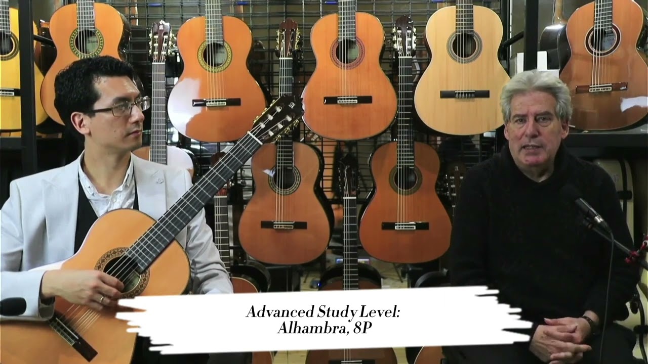 Alhambra 8P: Advanced Study Guitars - Daniel Nistico Guitar Range Review