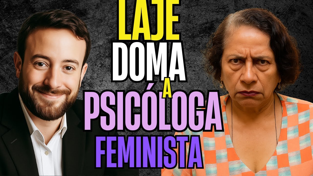 💥Agustín Laje EDUCA a Psicóloga con Estudios de Genero