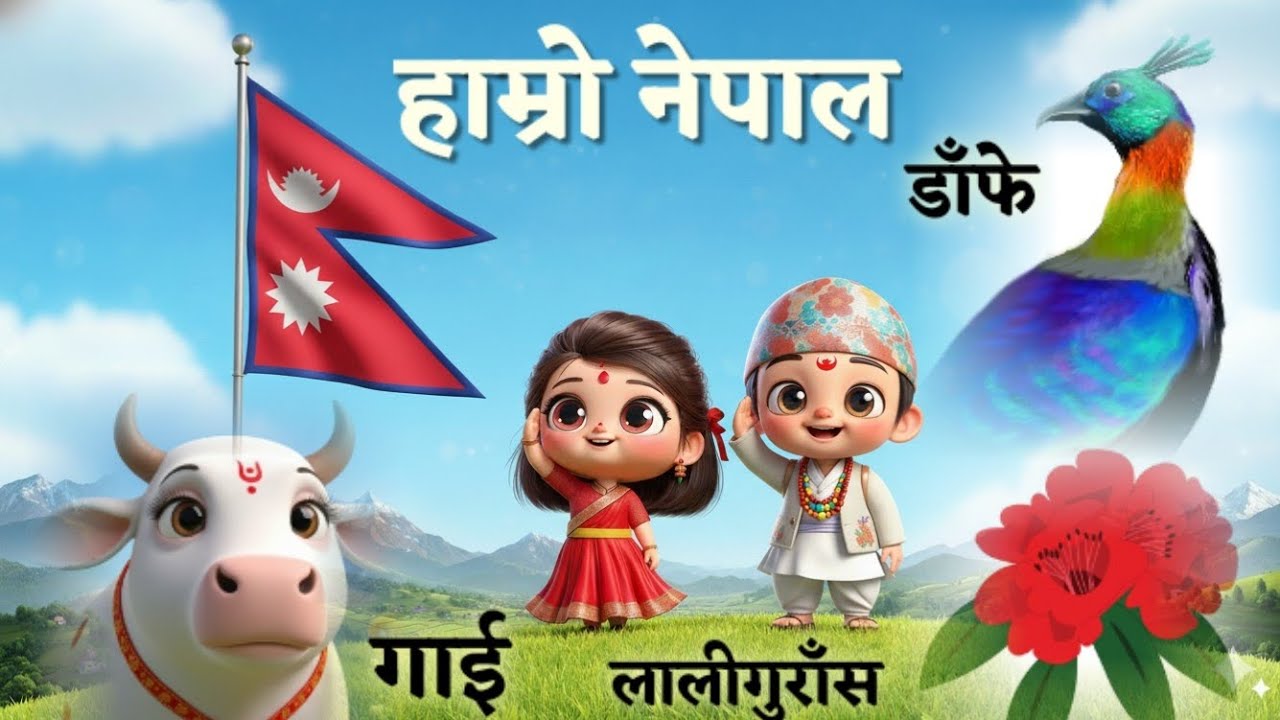 Hamro Nepal हाम्रो नेपाल - Best Rhymes Collection | Popular Nepali बाल गीत Nursery Children Rhymes