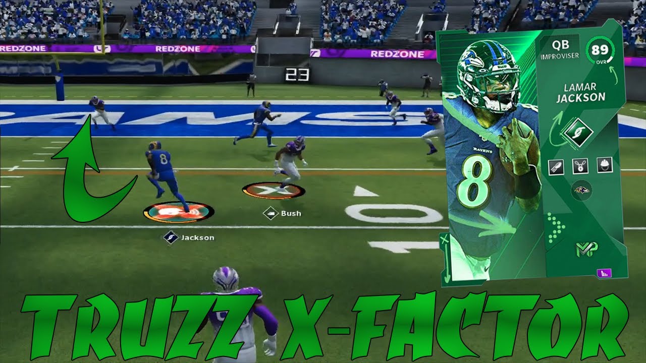 TRUZZ X-FACTOR ACTIVATED!! LAMAR IS GLITCHY Madden 21 Ultimate Team