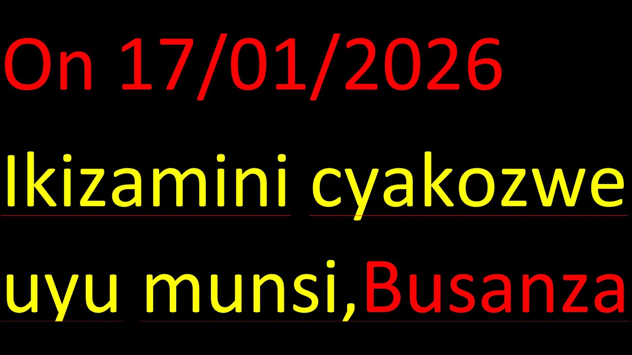 17 01🚨AMATEGEKO Y’UMUHANDA🚨IBIBAZO N’IBISUBIZO🚨🚔🚨BY’IKIZAMI CYA PROVISOIR  CYAKOZWE UY MUNSI 2026
