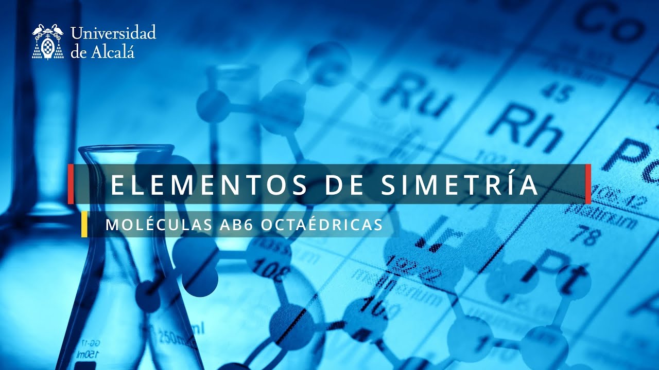 Elementos de Simetría en Moléculas AB6 Octaédricas