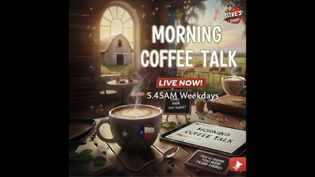 MORNING COFFEE TALK LIVE WITH DAVE