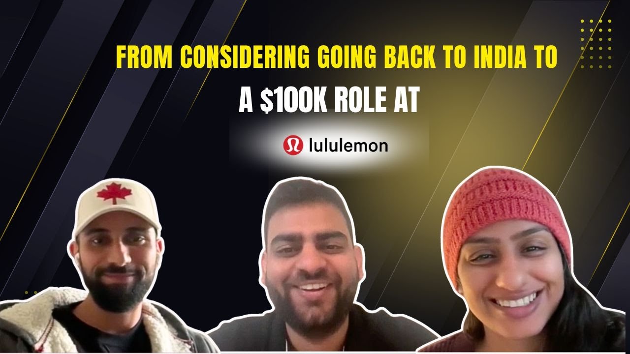 How He Landed a $100K Business Analyst Role at Lululemon in Canada 🇨🇦