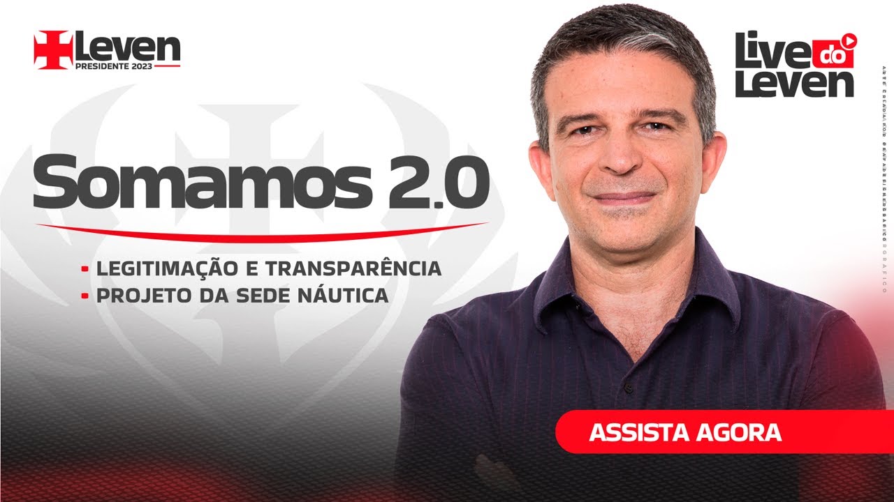 LIVE DO LEVEN - SOMAMOS 2.0 | PROJETO DA SEDE NÁUTICA DA LAGOA