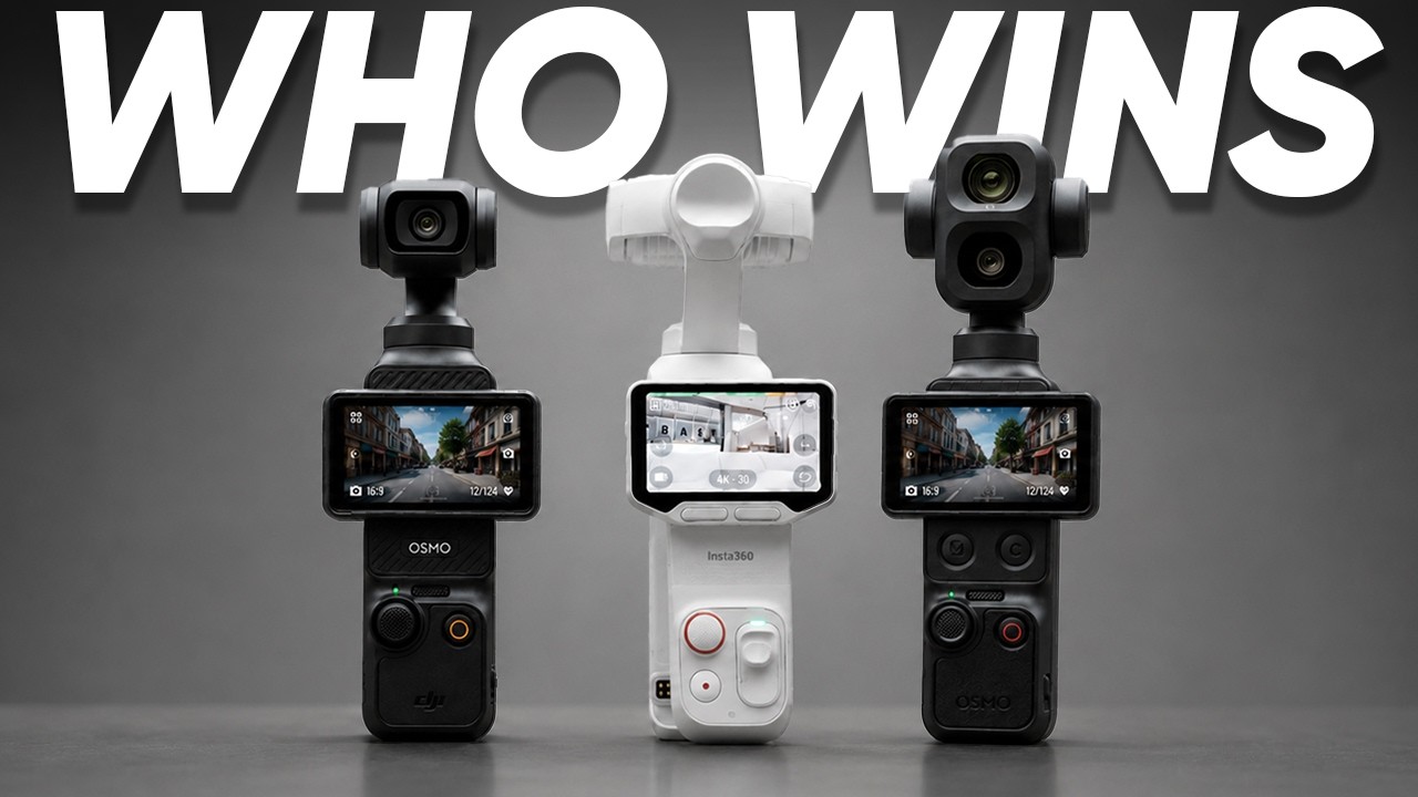 DJI Osmo Pocket 4P против Pocket 4 против Luna Ultra &mdash; кто победит? Полное сравнение камер и зума!