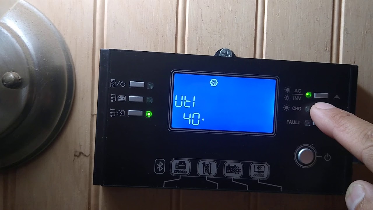 Configuración inicial inversor voltronic expert VM lll, 3000 watts.