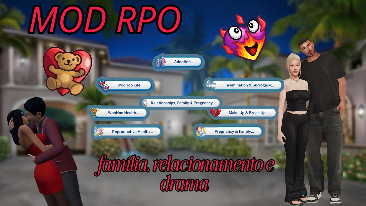 MELHOR MOD DE RELACIONAMENTO do The Sims 4! | Instale o RPO Agora!