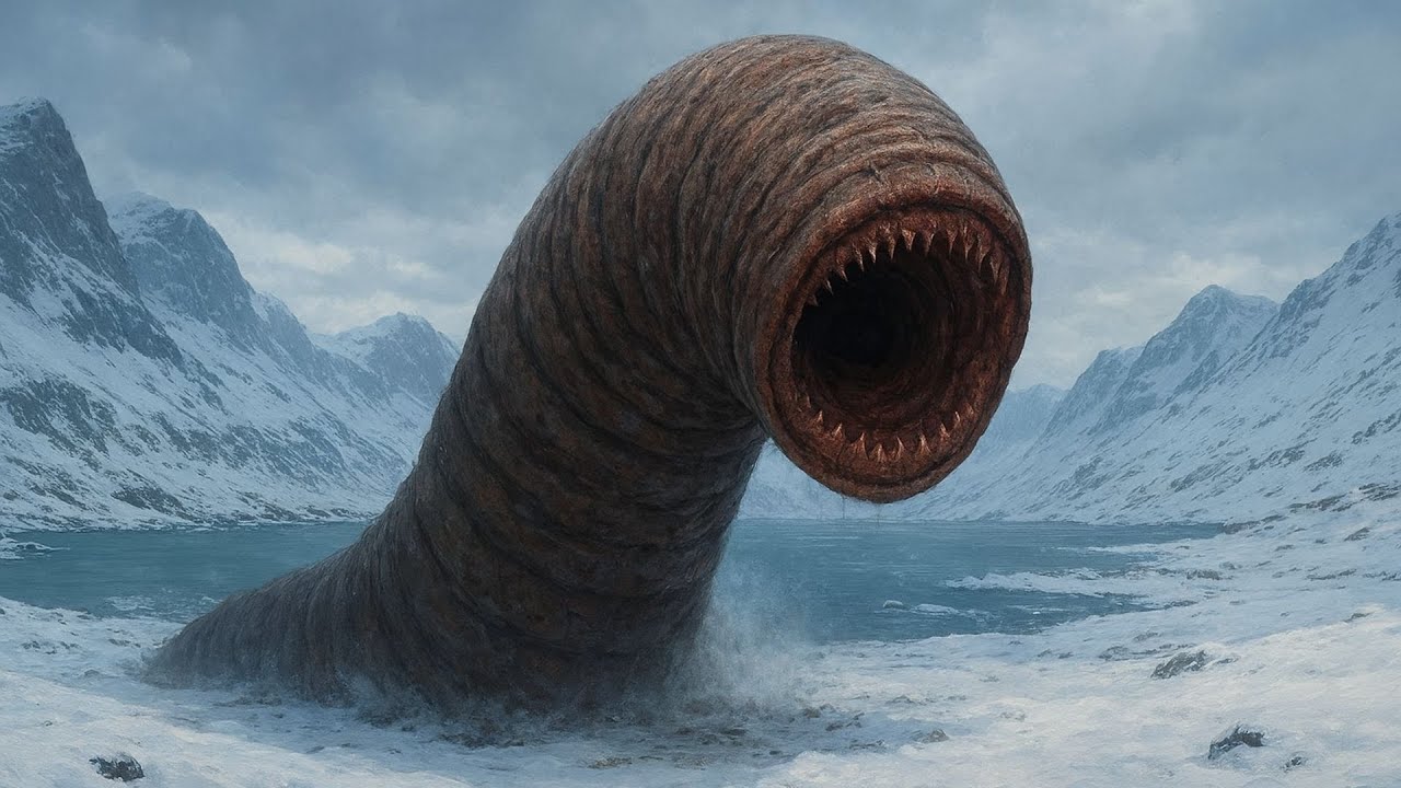 Giant Worms Found in Greenland? #history #mythology #fantasy #story #dune #lordoftherings