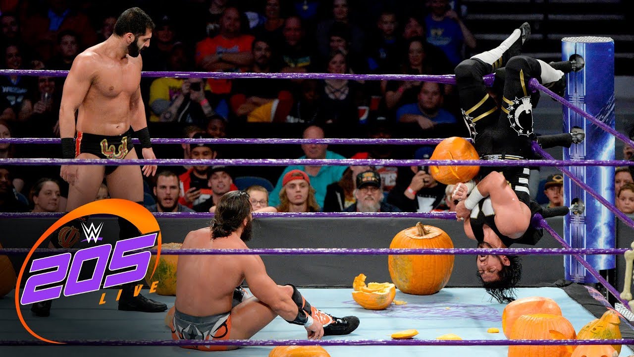 Ali vs. Daivari vs. Nese vs. Metalik - Fright Night Fatal 4-Way Match: WWE 205 Live, Oct. 31, 2017