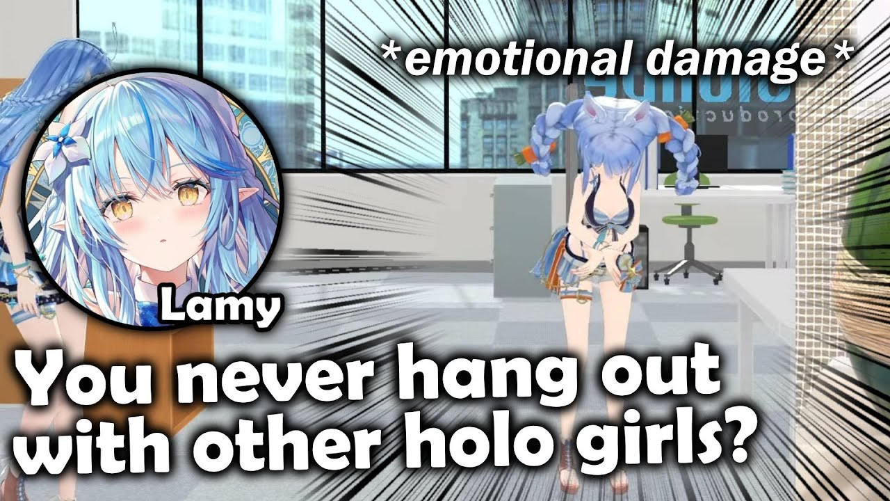 Lamy Accidentally Gives Pekora EMOTIONAL DAMAGE With This Question