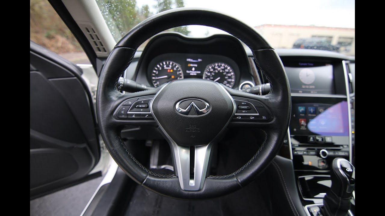 2018 INFINITI Q50 3.0t LUXE AWD INFO