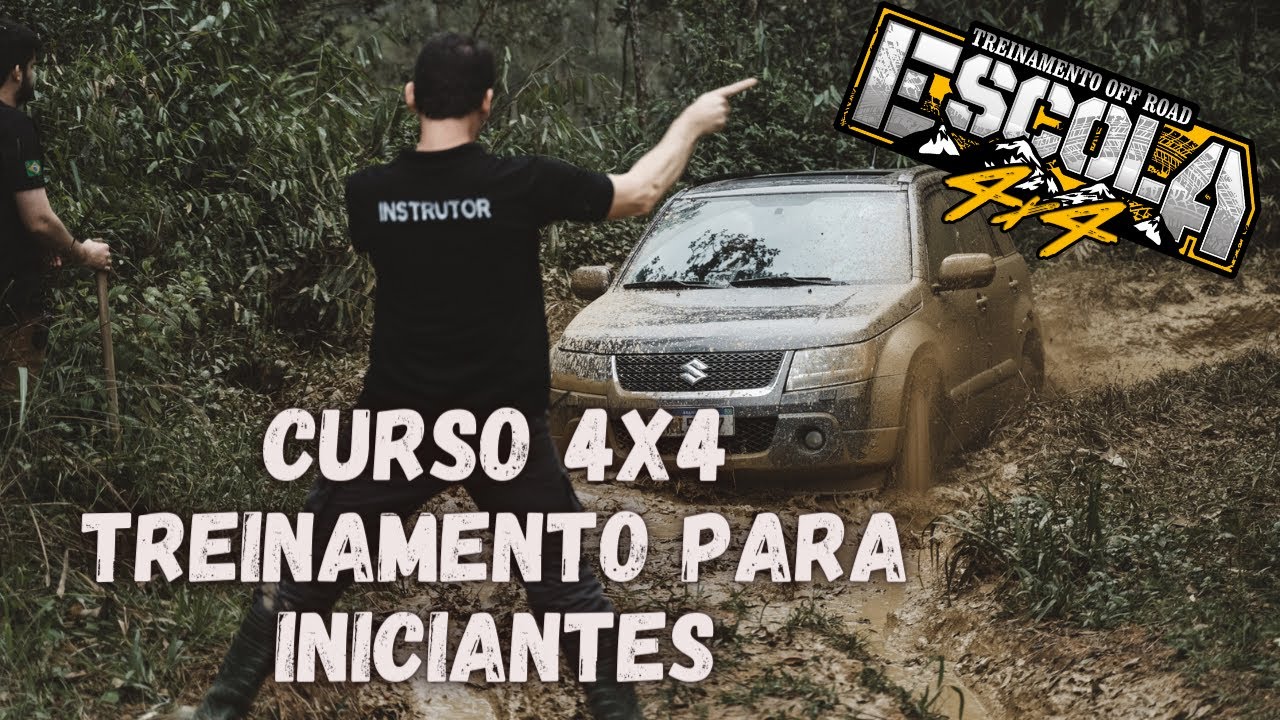 CURSO 4x4 e TREINAMENTO OFFROAD INICIANTE E AVANÇADO --- ESCOLA4x4