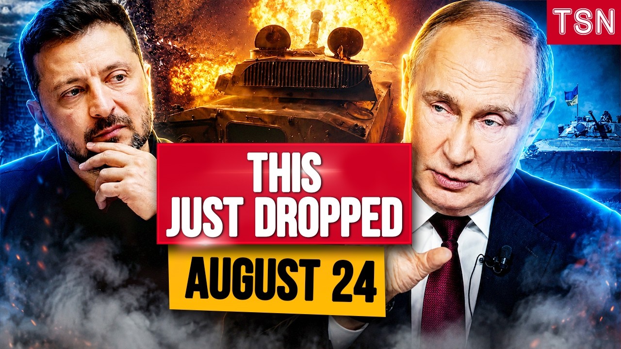 TSN HIGHLIGHTS: WORLD LEADERS IN KYIV! Independence Day Summit Amid Massive Attacks