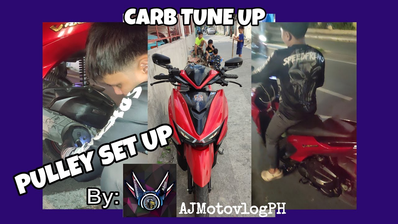 Pulley set Up and CARB tune Up for EASYRIDE 150 CL by AJMotovlogPH