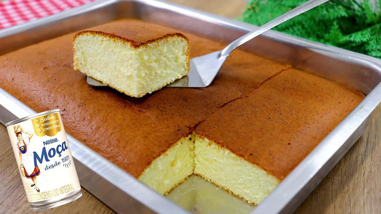 BOLO MOÇA DE ALGODÃO SEM FARINHA DE TRIGO