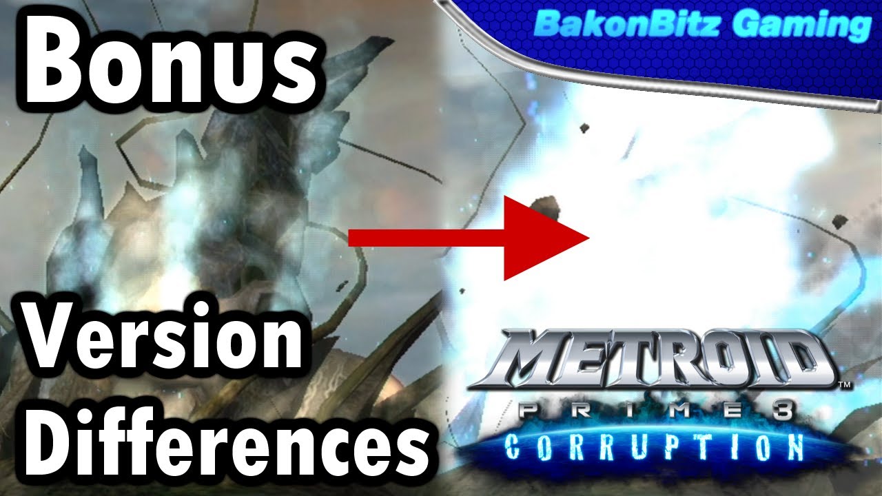 [Extra] Metroid Prime 3: Corruption - Version Differences
