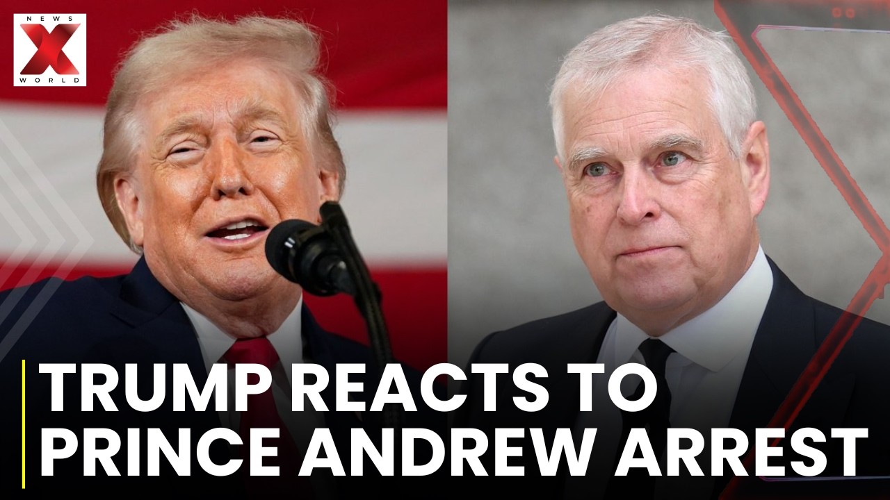 Trump Calls Prince Andrew Arrest “Very Sad” Amid UK Misconduct Probe | NewsX World
