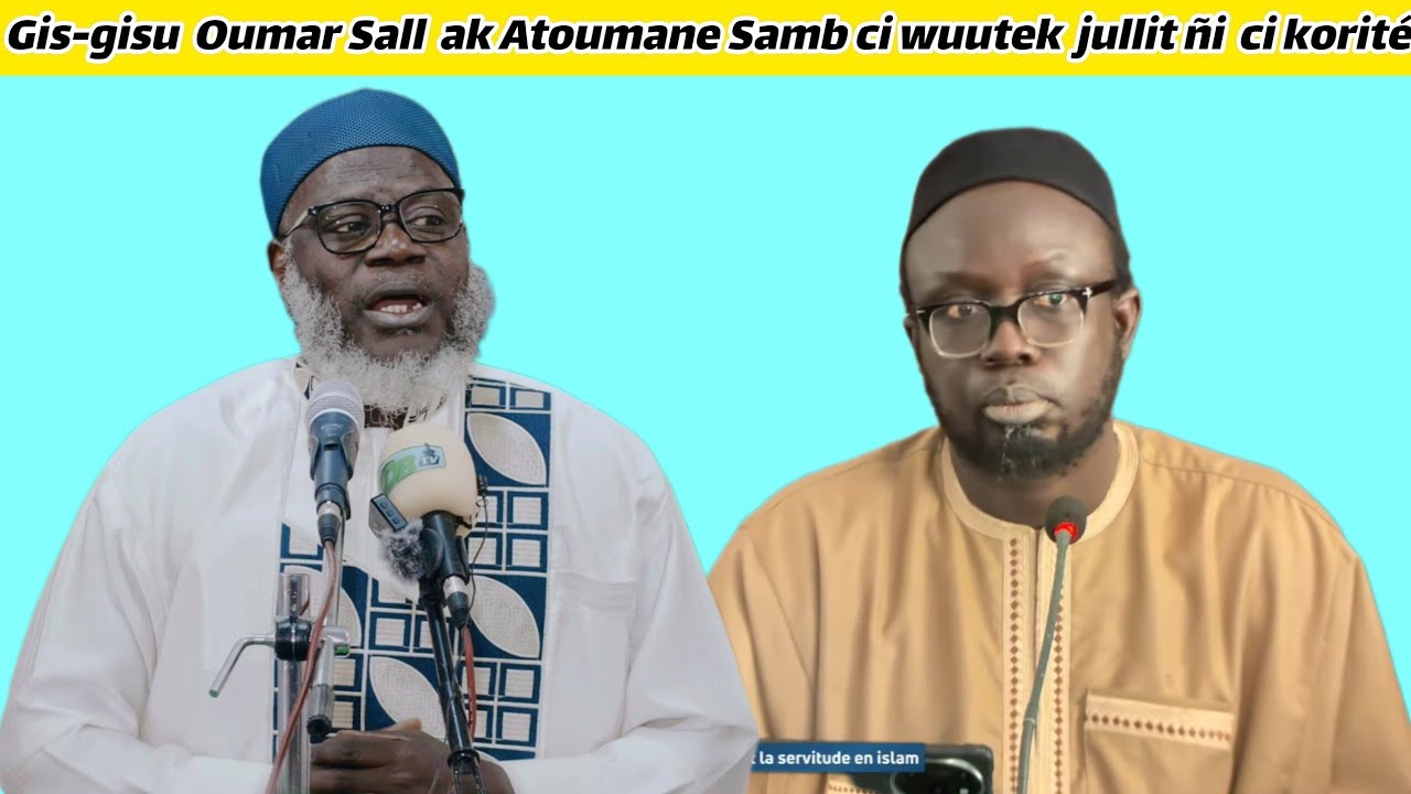 Gis-gisu Oumar Sall ak Atoumane samb ci wuutek jullit ñi ci eid al-fitr