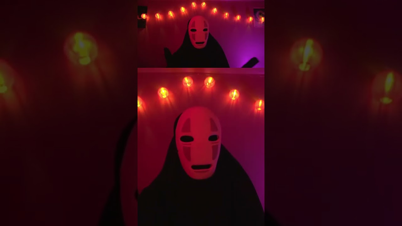 ASMR| Step into a calming Spirited Away&ndash;inspired moment with No-Face 🌙✨🏮
