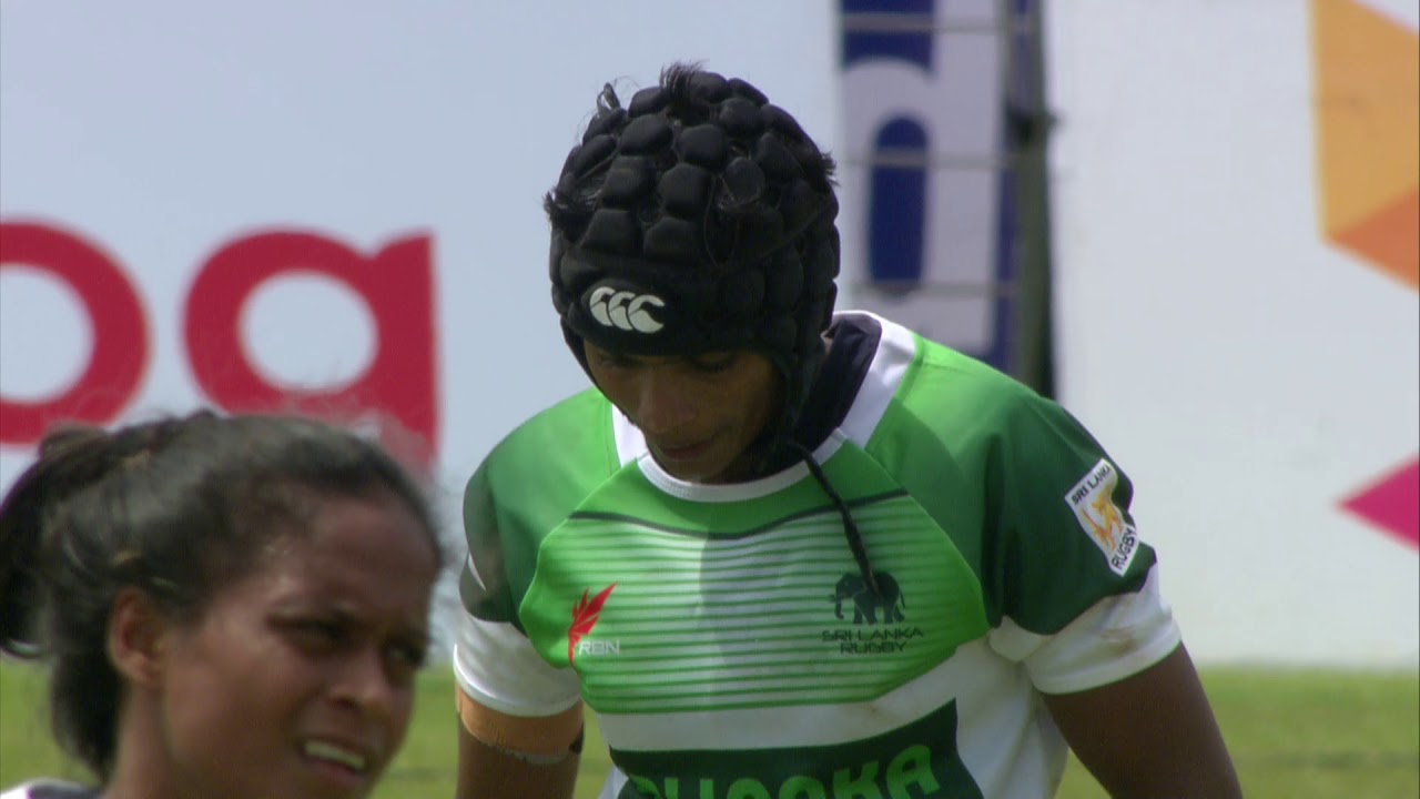 Sri Lanka vs Singapore (Women) - Asia Rugby Sevens Series  - Sri Lanka 7s 2018