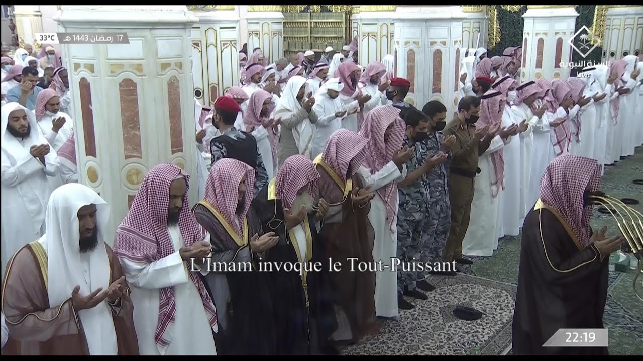 18th Ramadan 1443 Madeenah Witr Sheikh Ahmad al Hudhaify
