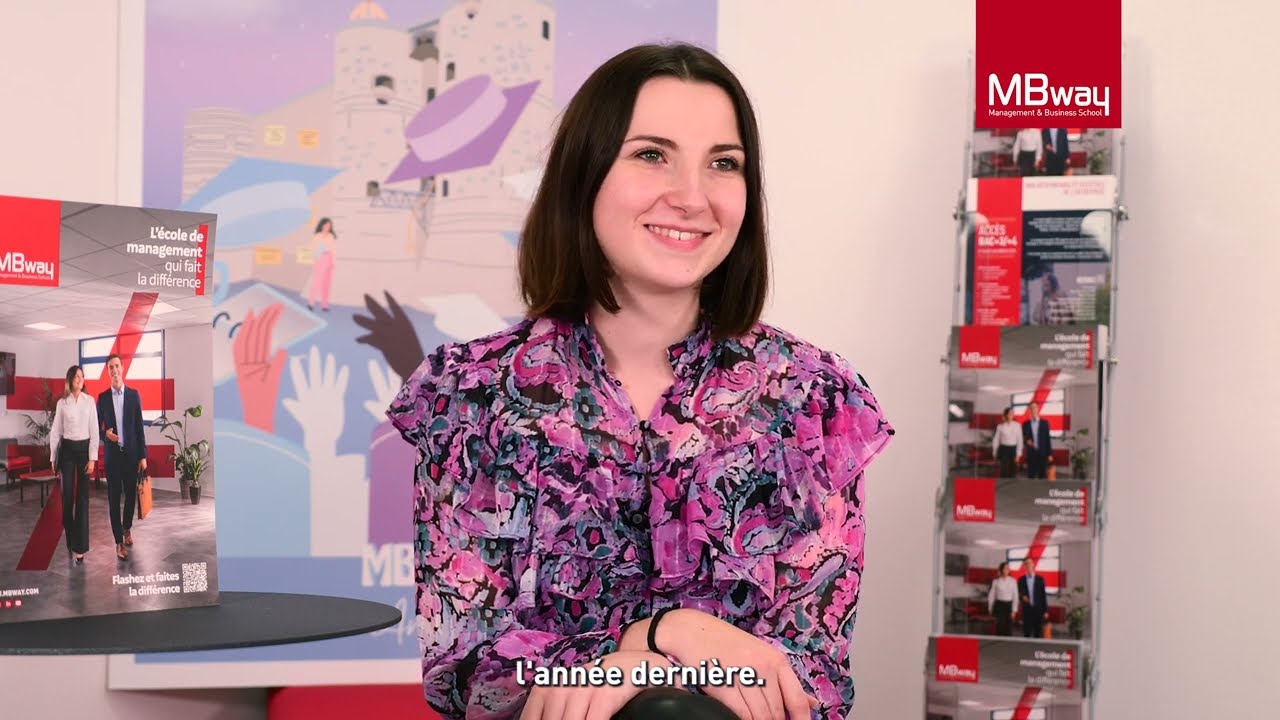 Interview Alexane Le Martelot, étudiante en MBA Management International Business - MBWAY Angers