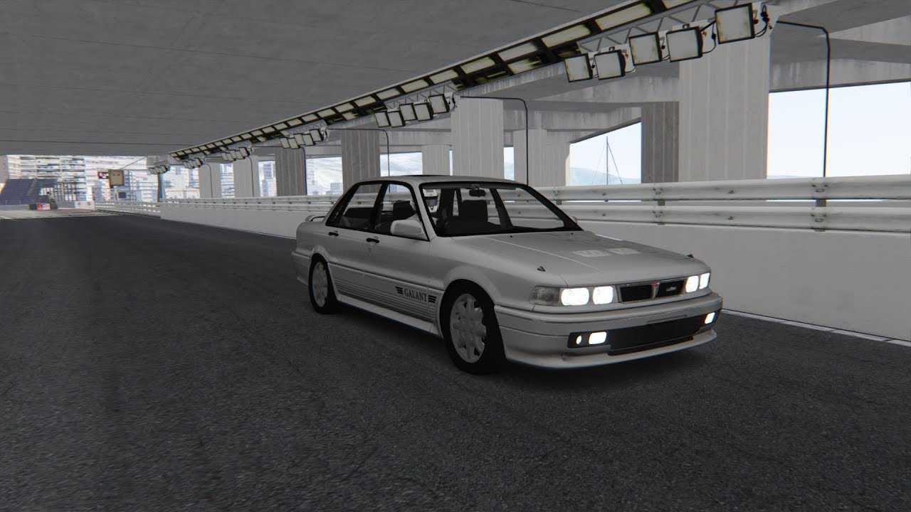 Mitsubishi Galant VR4 at Monaco (Assetto Corsa Mod)