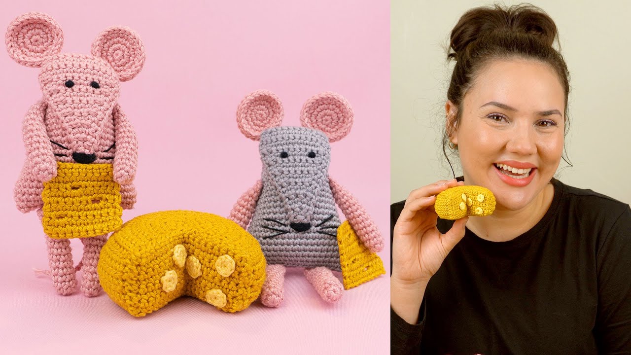 COMO FAZER QUEIJO DE AMIGURUMI | ATELIÊ JÉSSICA BRANDÃO | #096