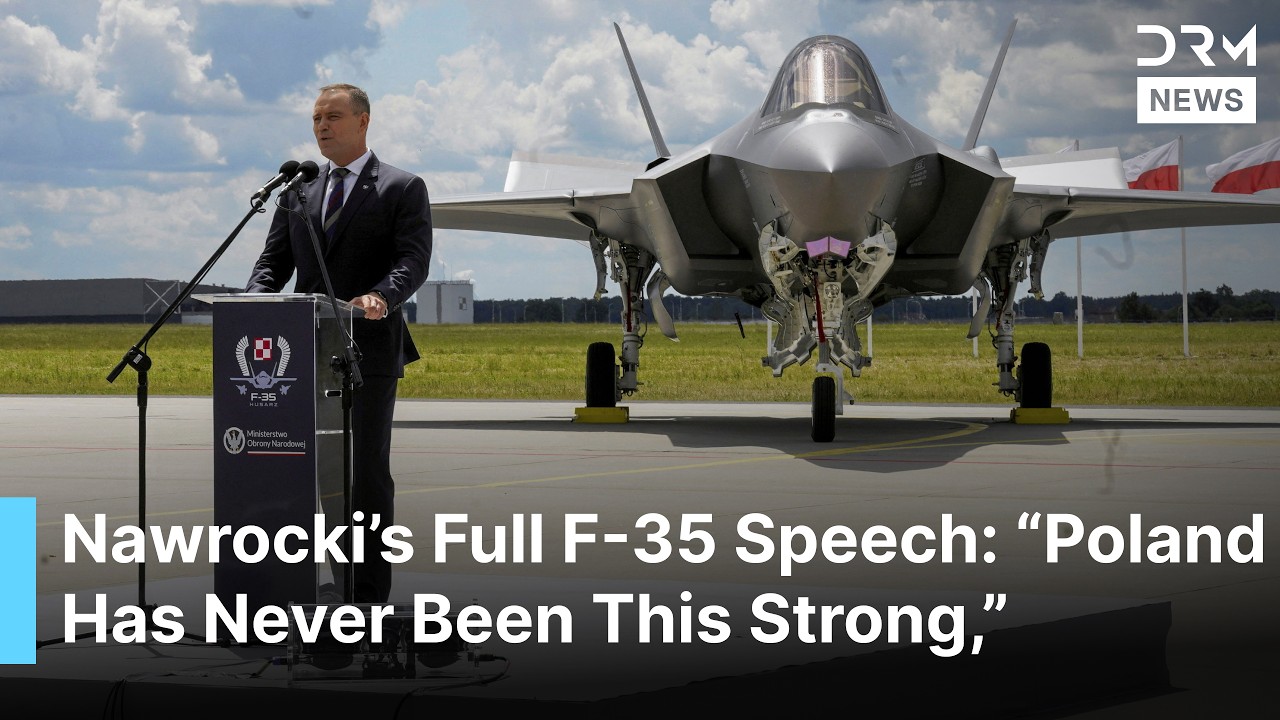FULL SPEECH: Poland&rsquo;s President Delivers Powerful Speech at Historic F-35 &ldquo;Husarz&rdquo; Ceremony | AC1B