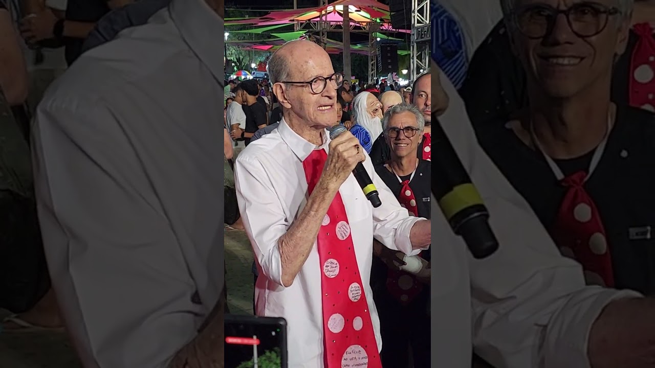 Pronunciamento de José Barbosa Leão no Carnaval de Paramirim Bahia 