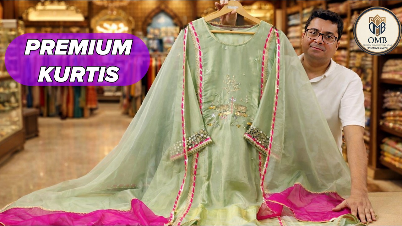 Premium Kurtis | Designer COTTON Suit | Cotton Women Kurta Set (PART 144)