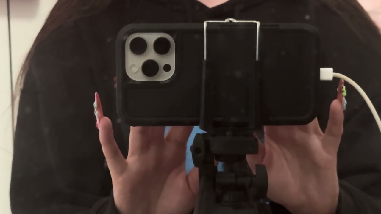 iPhone screen tapping ASMR (NO TALKING)
