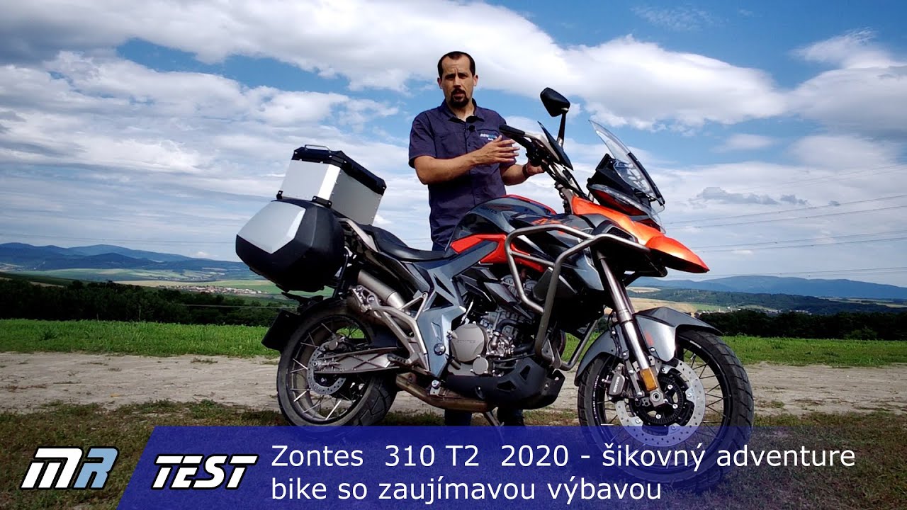 Zontes  310 T2  2020 - šikovný adventure bike so zaujímavou výbavou - motoride.sk