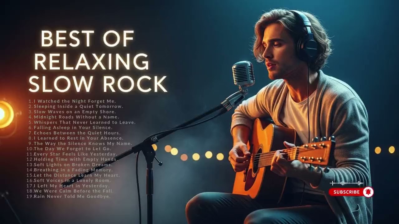 Calm Acoustic Rock Session – Gentle Guitar Music for Stress Relief and Peaceful Moments
