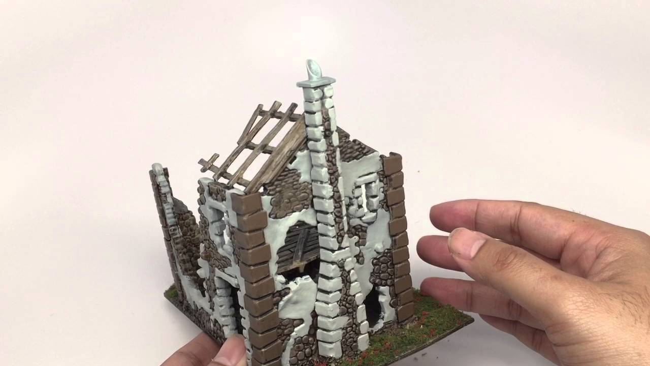Warlord Games' Ruined Hamlet Showcase