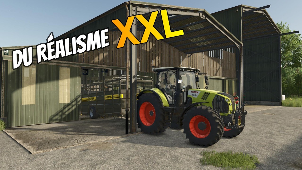 L'ARRIVER DE NOS PREMIERS ANIMAUX !! / FS25 PALLEGNEY