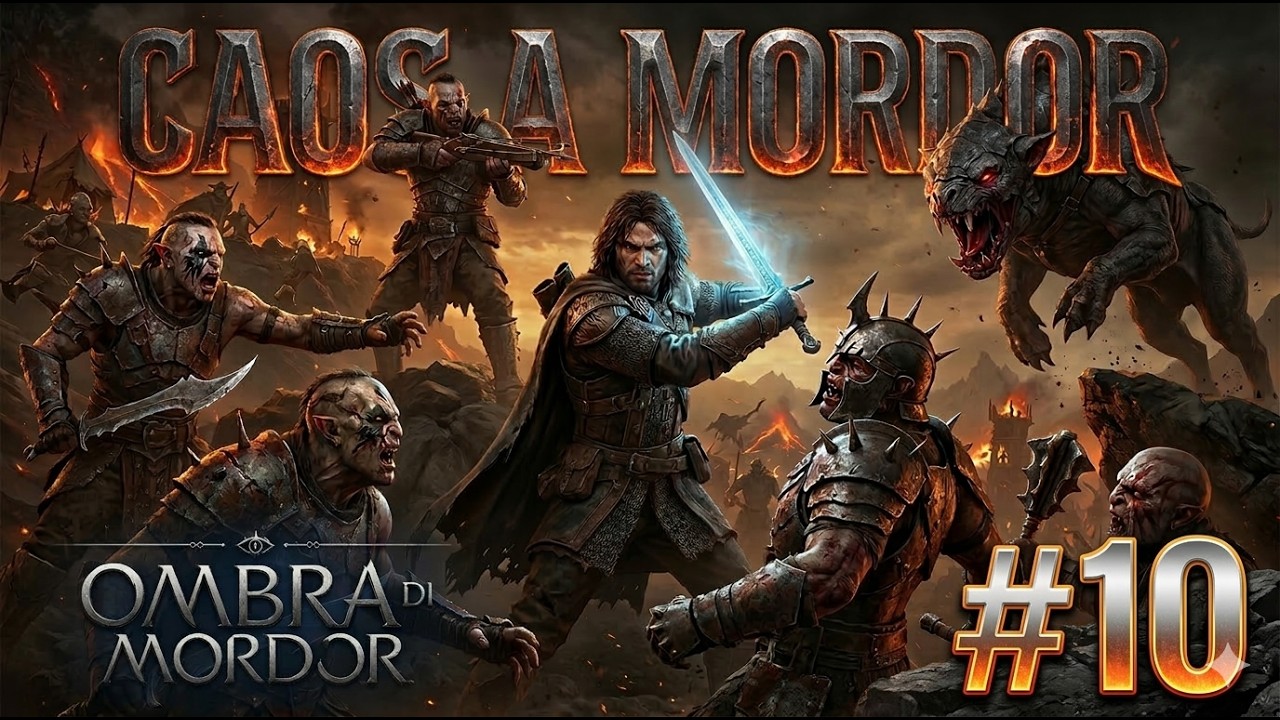 ⚔️ L'Ombra di Mordor ITA - Umgrat il Chirurgo 🦴 e Gimub Monocolo 👁️ | Ep. 10 🌋