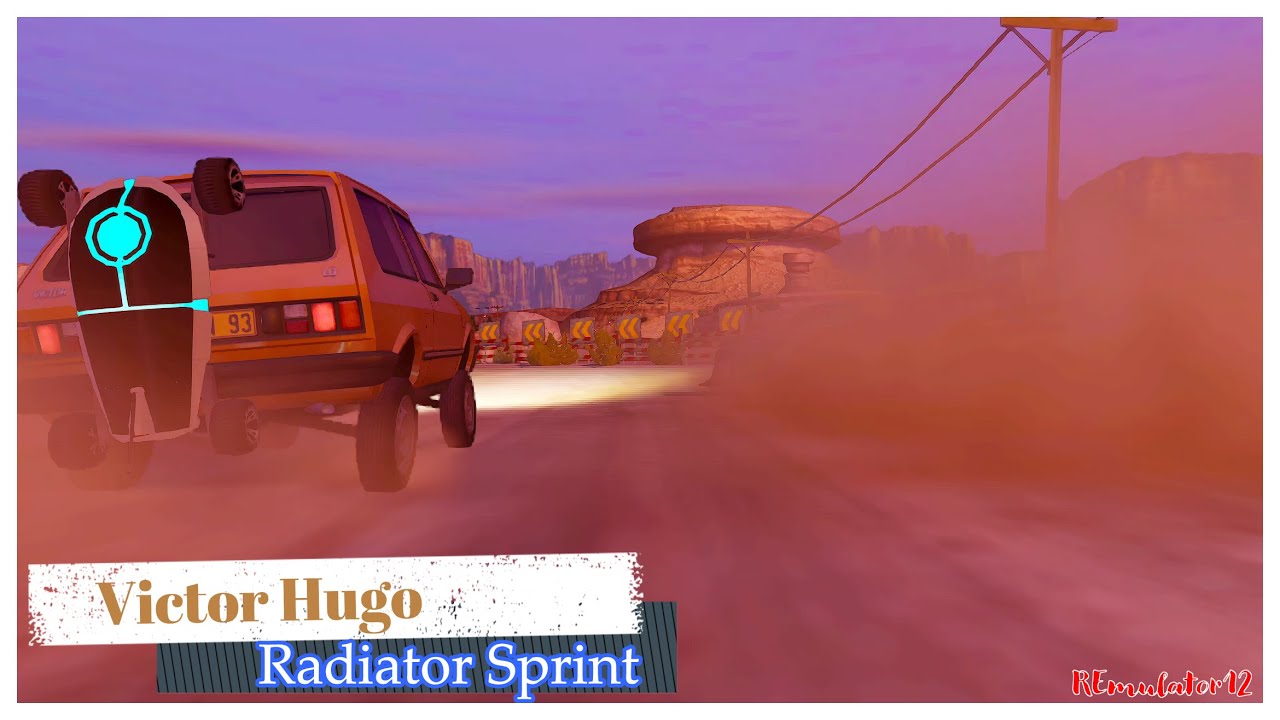 Cars 2 The Video Game | Victor Hugo - Battle Race (Going Ballistic) | Radiator Sprint 9 Laps