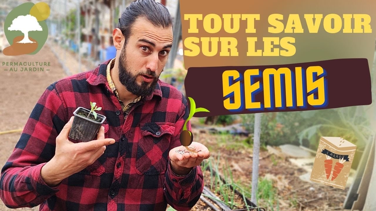 TOUT savoir sur les Semis de A à Z pour obtenir une abondance de légumes au jardin potager en 2021!