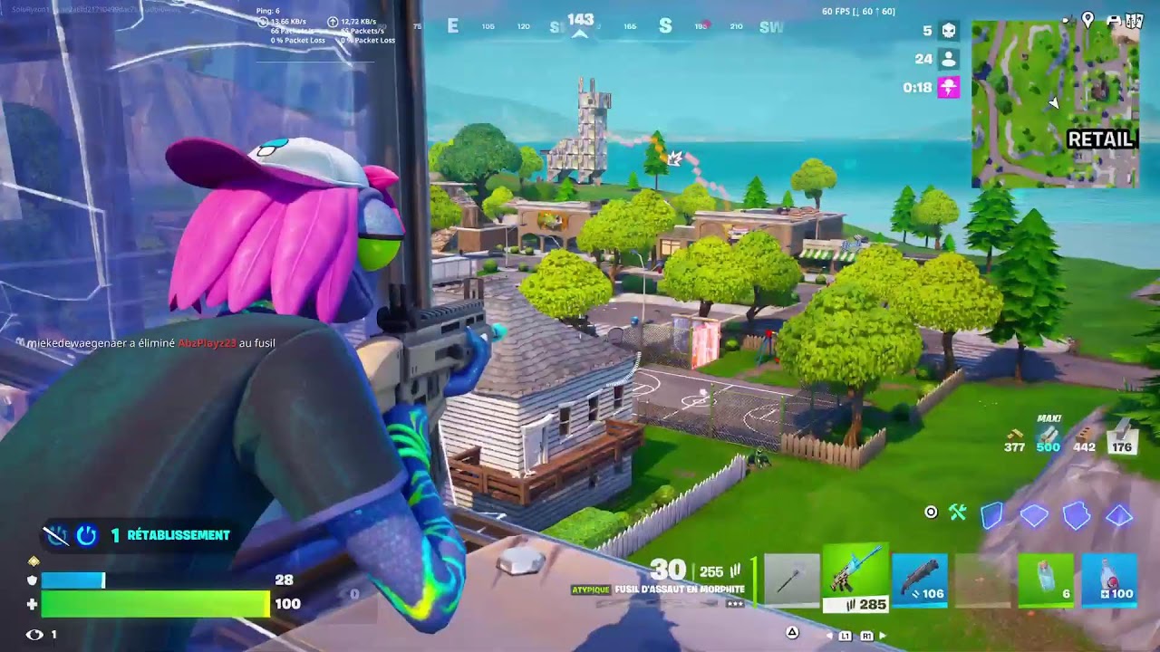 Live fortnite fr je joue avec vous