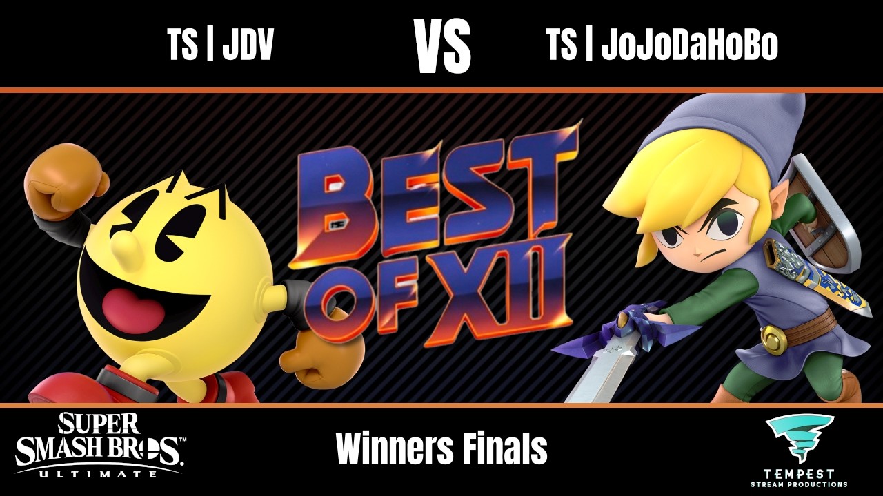 TS | JDV (Pac-Man) vs TS | JoJoDaHoBo (Toon Link) - Ultimate Winners Finals - Best Of XII