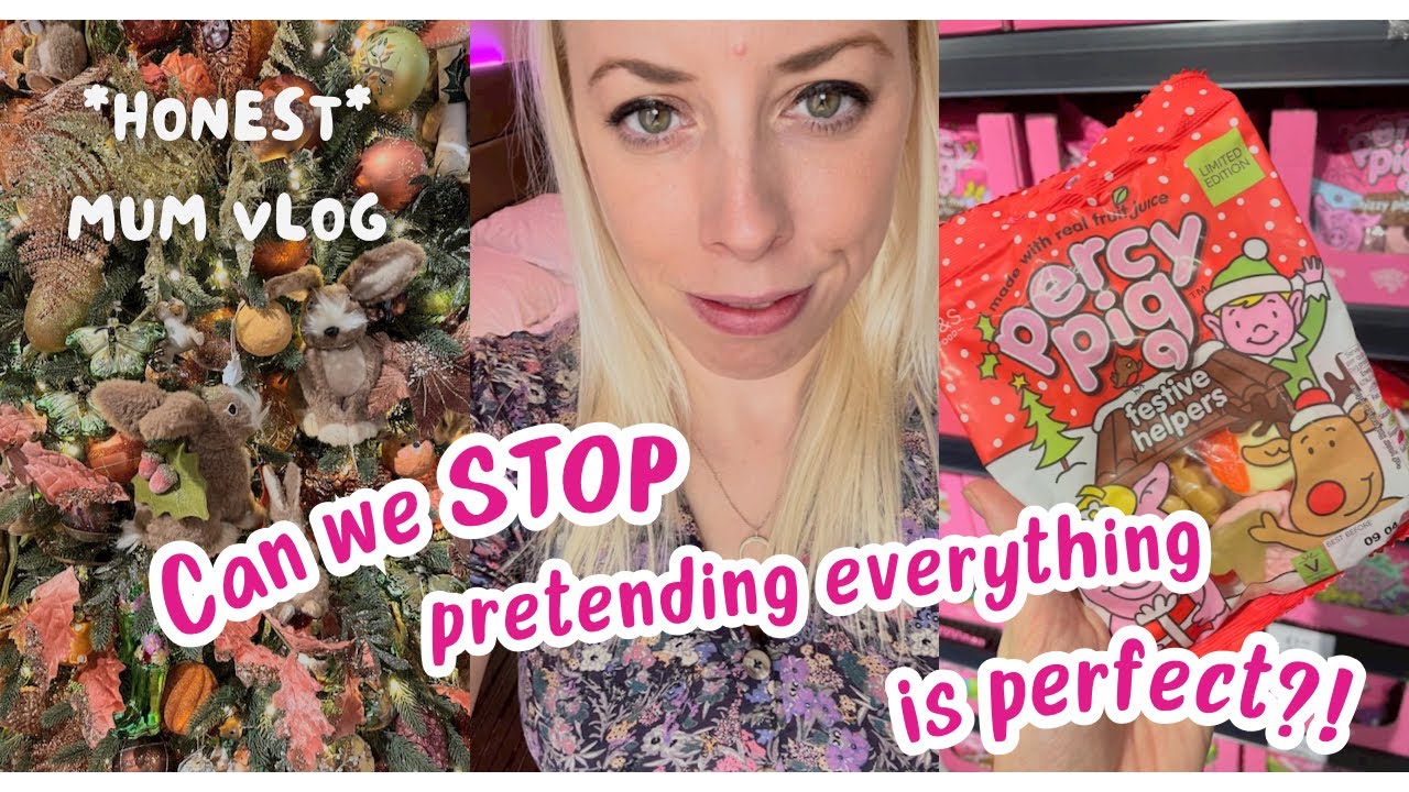 *HONEST* UK mum vlog - Feeling overwhelmed at Christmas! Realistic mum of two day in the life.