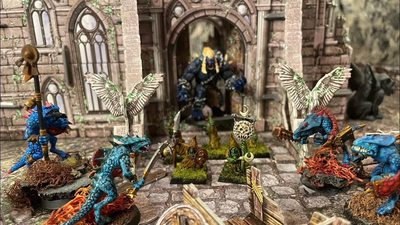 Отчет о битве в Age of Fantasy Skirmish (Гоблины против Саурианцев, 200 очков) Задание 10