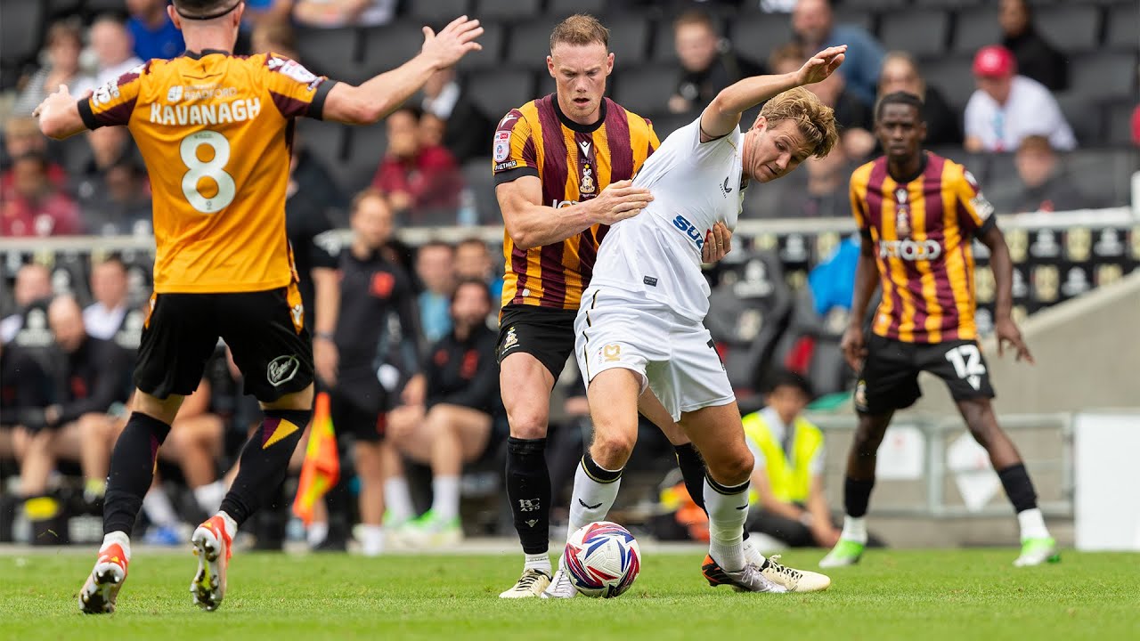 INSIDE MATCHDAY: MK Dons v Bradford City